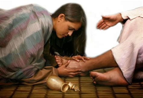 A Mulher Que Ungiu Os Pés De Jesus - Ganhando Almas Para Jesus: A Mulher Pecadora que Ungiu os Pés de Jeus ...