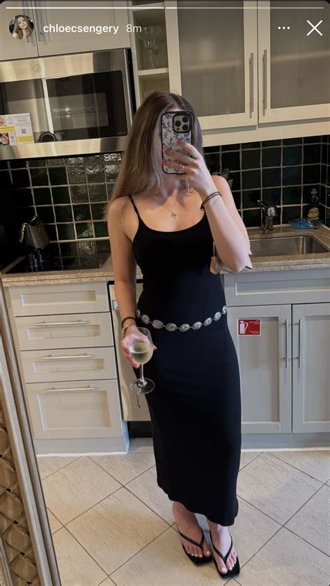 Chloe Csengery's feet