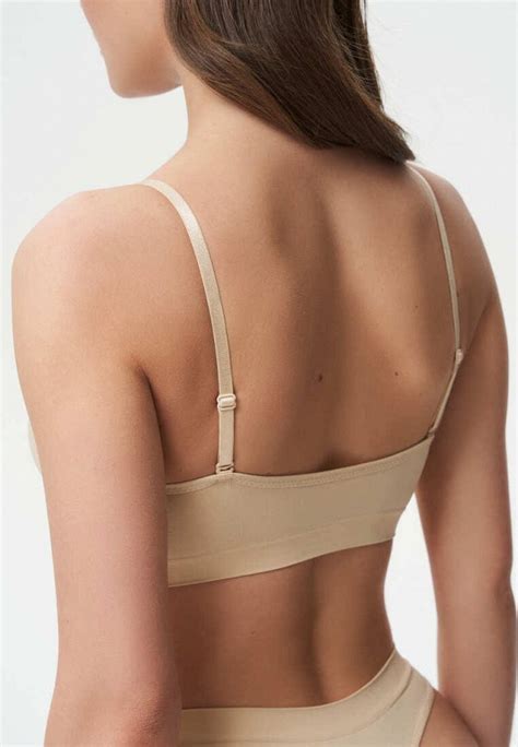 Бюстгальтер и трусы Amazonka Underwear Basic, цвет: бежевый ...