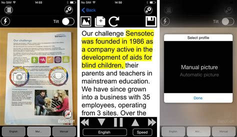 KNFB Reader: una app para no videntes que lee lo que fotografí­as