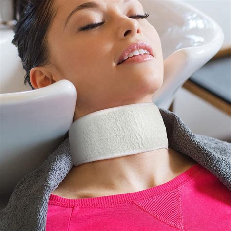 24 Pack Microfiber Terry Cloth Neck Strips - Absorbent Salon Towels for