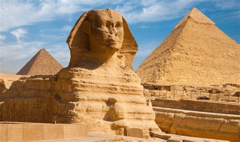 A "man-made chamber" was discovered after scan of the Great Sphinx