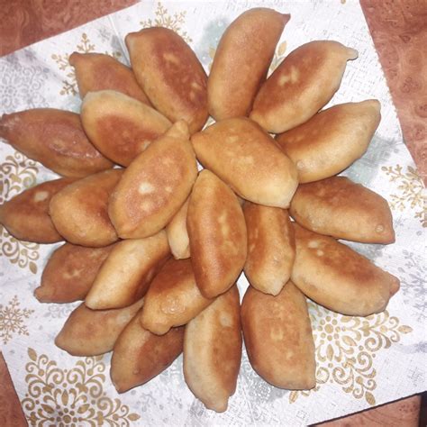 Жареные пирожки с картофелем - рецепт приготовления