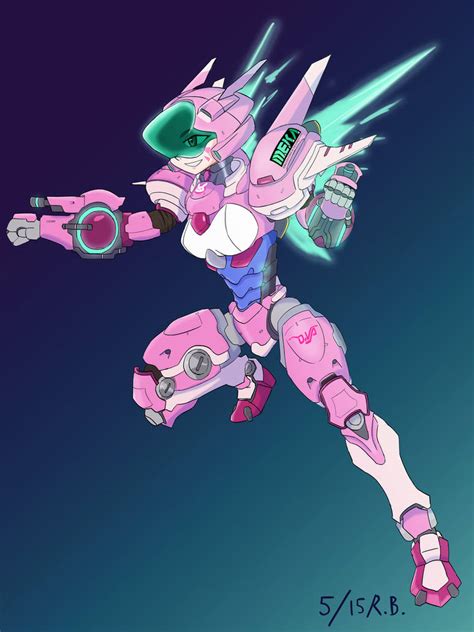 Dva assault suit by RomanBushi0331 on DeviantArt
