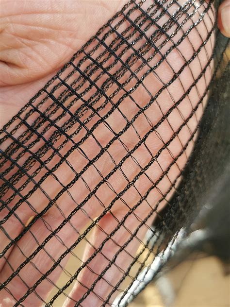 easynets Strong Soft Black Butterfly Netting 2m Wide 3-4mm mesh size