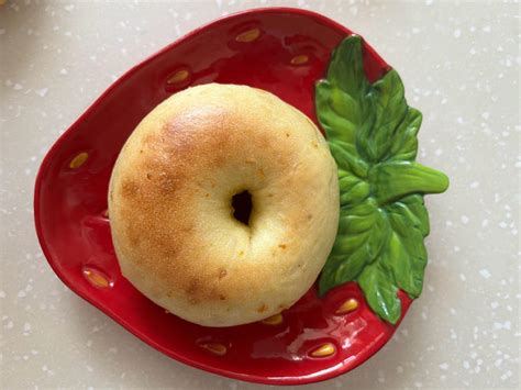 【橘味贝果🥯的做法步骤图，橘味贝果🥯怎么做好吃】一只 …