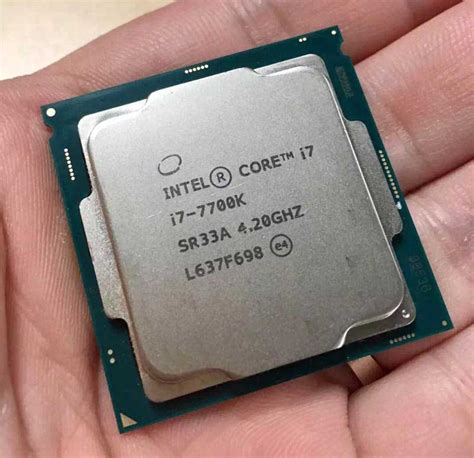 Intel Cpu Core i7-7700K - goodwillretail.co.th