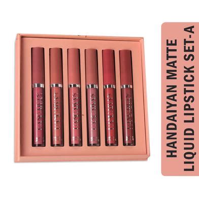 Handaiyan 6pcs Matte Liquid Lipstick Set - A : Handaiyan | Rokomari.com