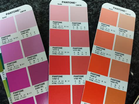 Pantone colors