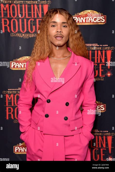 Los Angeles, CA, July 7, 2022. Rhoyle Ivy King walking on the red