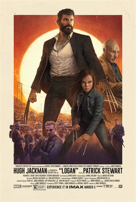 Logan IMAX Movie Poster : r/Marvel