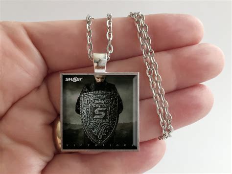 Skillet - Victorious - Album Cover Art Pendant Necklace – Hollee