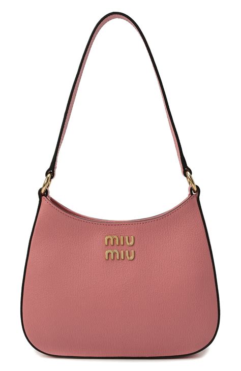 Женская розовая сумка MIU MIU купить в интернет-магазине ЦУМ, арт ...