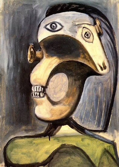 Пабло Пикассо — "Бюст женщины 1", 1940 год