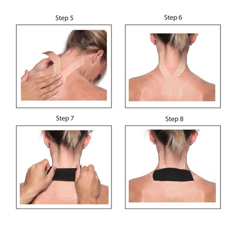 Kinesio Tape Muscle Strain Injury Support Neck Physio Application