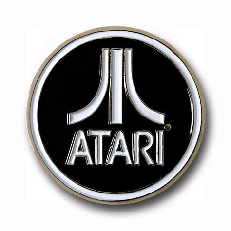 Atari Symbol Circular Pin