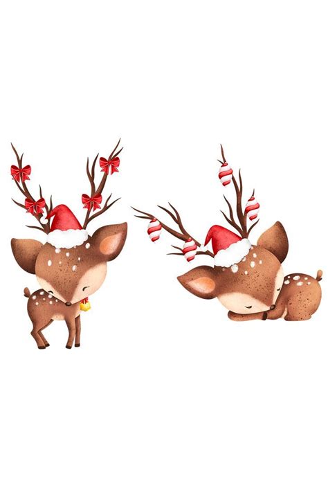 Christmas deer. Рождественский олень. PNG. | Christmas prints, Country ...