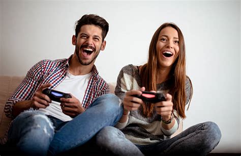 adults playing video games