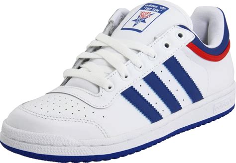 adidas Originals Men's Top Ten Lo Sneaker,White/Royal/Red,8.5 M: Amazon ...