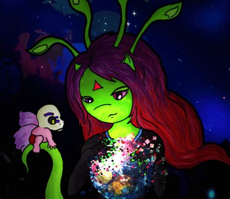 gonna show   alien aisha babe   sec art rneopets