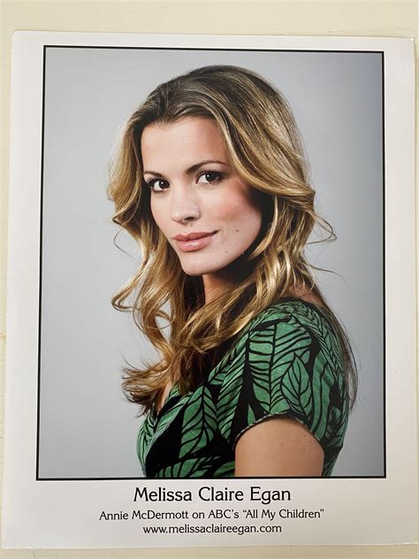 Melissa Claire Egan All My Children