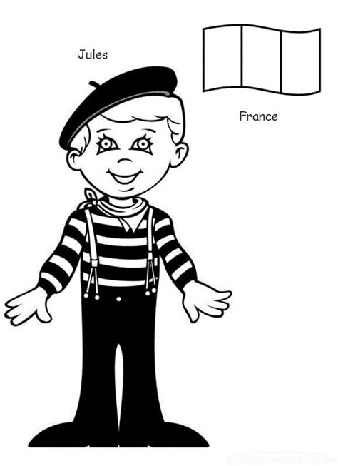Planse de colorat Copii de pretutindeni de colorat p11 | Desene de ...