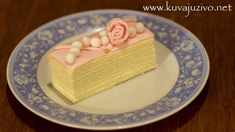 Torta Mađarica sa Belom Čokoladom