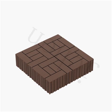 Wateday New balcony deck tiles, DIY interlocking deck floor tiles