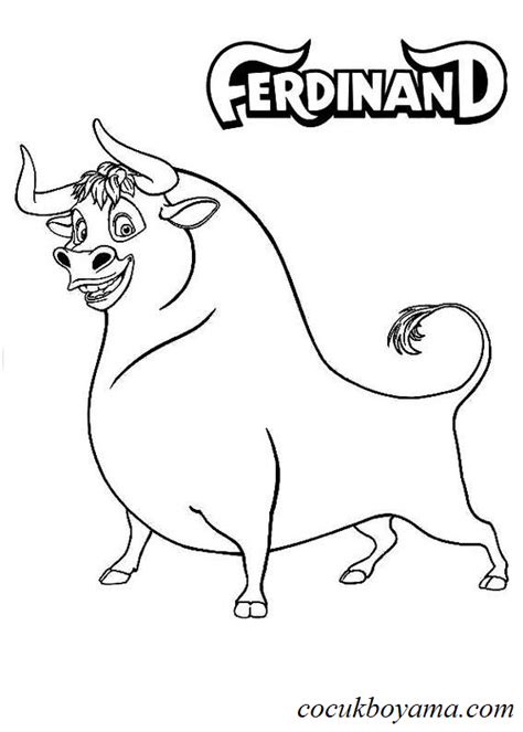 Ferdinand - Ücretsiz Boyama Resimleri