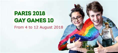 francia viste los colores del arco iris paris gay games