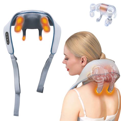 YIZER Neck Massager,Massagers for Neck and Shoulder with Heat,Electric