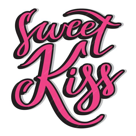 Premium Vector | Sweet kiss