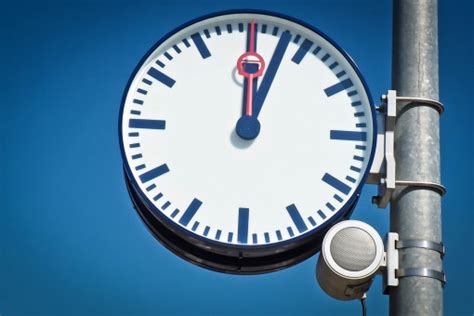 Free Images : travel, platform, furniture, circle, clock face, railway station, shape, midnight