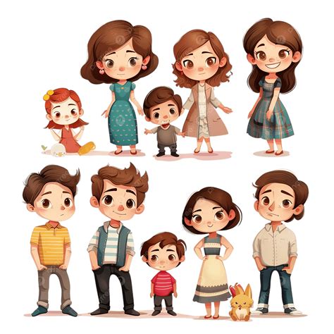 Free Vector Cute Cartoon Characters Png - Infoupdate.org