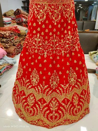 Net Maroon Bridal Lehenga Choli at ₹ 7000/piece in Surat | ID ...