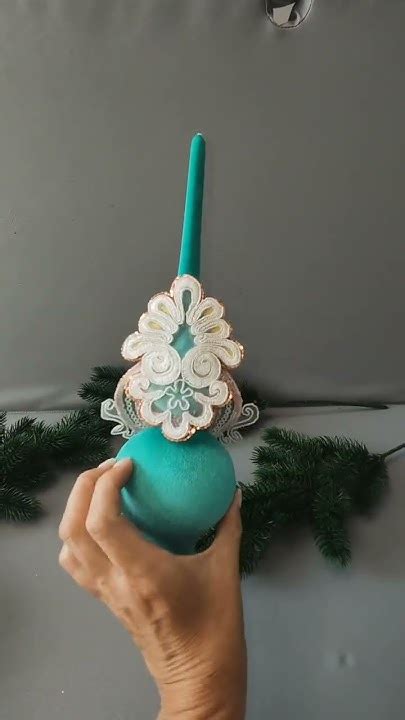 Пика на елку♠️ #diy #handmade #новогоднийдекор - YouTube