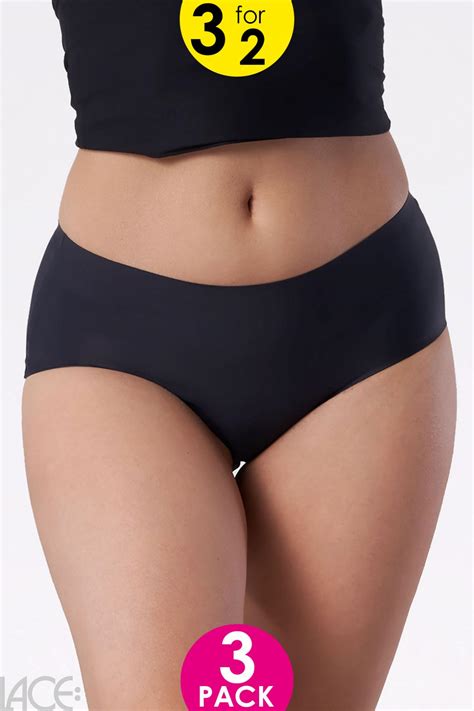 Lace-Lingerie.com - Knickers - Full - Julimex - 3-Pack - Full brief ...