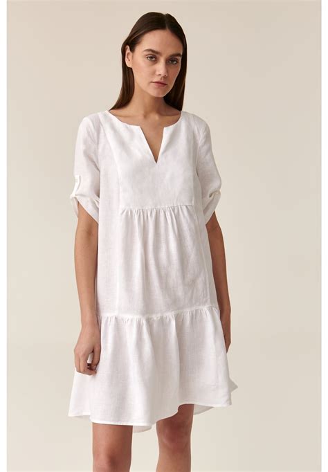 TATUUM NATURO - Day dress - white - Zalando.de