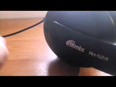 Обзор наушников Ritmix RH—524 - YouTube