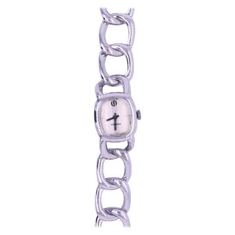 Original 1974 Alexis Barthelay Hand-Wound Movement Sterling Silver