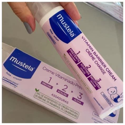 Pomada De Assadura Mustela - Mustela Creme Preventivo De Assaduras Vitaminado 1>2>3 100Gr - Pomada ...