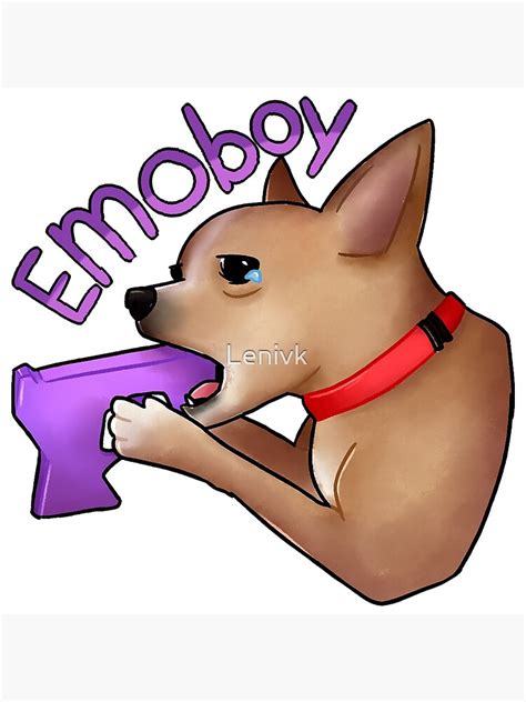 "Sad dog meme" Poster by Lenivk | Redbubble