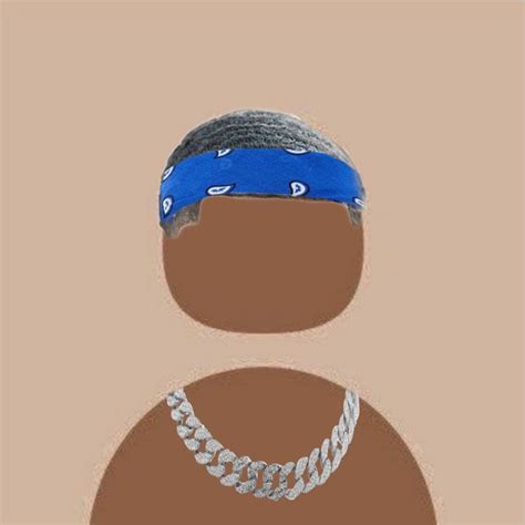 custom pfp   funny vintage  hip hop artwork black girl