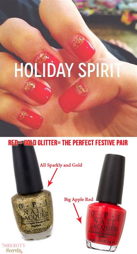 The Sorority Secrets: Holiday Nails {by Cristina}