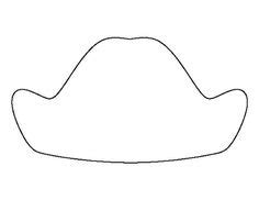 George Washington Hat Template for Crafts