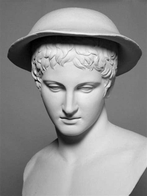 Petasos Hat: a wide brimmed hat which provided shade in the summer or ...