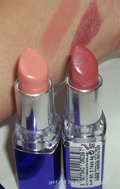 get set to shine: Rimmel Moisture Renew Lipsticks