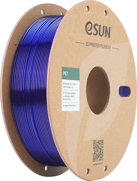 eSUN PET Transparent Blue - 3DJake Deutschland