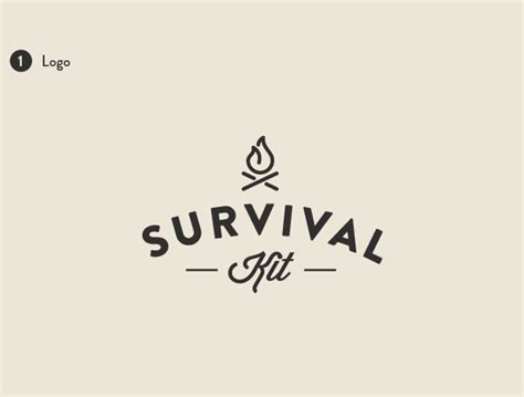 survival kit behance