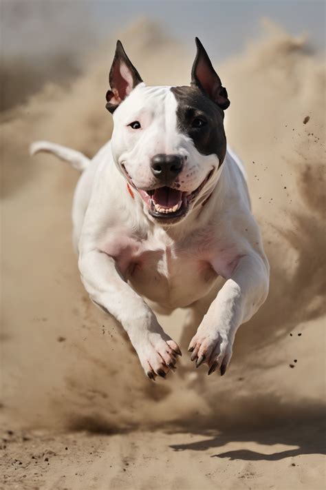 Angry Bull Terrier